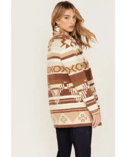 Idyllwind Women's Twin Pines Southwestern Stripe Print Cardigan -Western Cowboy Clothing Shop 2000375312 103 P4