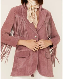 Understated Leather Women's Marlboro Fringe Blazer Jacket -Western Cowboy Clothing Shop 2000376545 650 P3