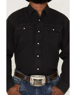 Ariat Men's Jurlington Retro Solid Snap Western Shirt - Big & Tall -Western Cowboy Clothing Shop 2000377052 022 P3