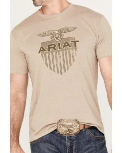 Ariat Men's Diamond Shield Graphic Short Sleeve T-Shirt -Western Cowboy Clothing Shop 2000377117 104 P3
