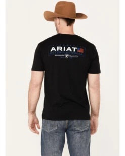 Ariat Men's Horizontal Short Sleeve T-Shirt -Western Cowboy Clothing Shop 2000377125 001 P3