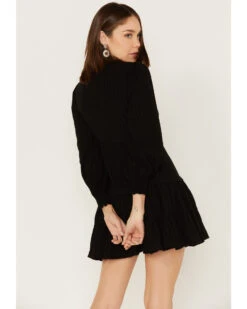 Maggie Sweet Women's Jimena Long Sleeve Ruffle Dress -Western Cowboy Clothing Shop 2000378962 001 P4