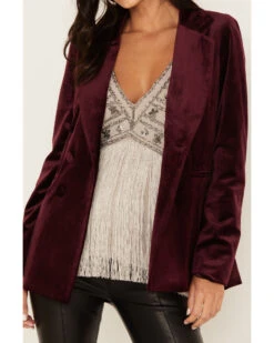 Maggie Sweet Women's Anna Velvet Blazer -Western Cowboy Clothing Shop 2000378965 640 P3