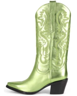 Jeffrey Campbell Women's Dagget Metallic Western Boots - Snip Toe  -Western Cowboy Clothing Shop 2000379411 300 P3