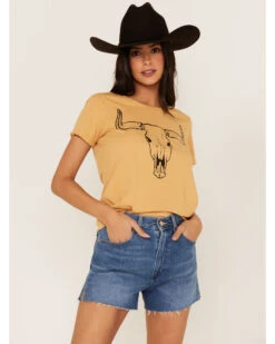 Bandit Women's Steer Head Graphic Tee -Western Cowboy Clothing Shop 2000379653 702 P3