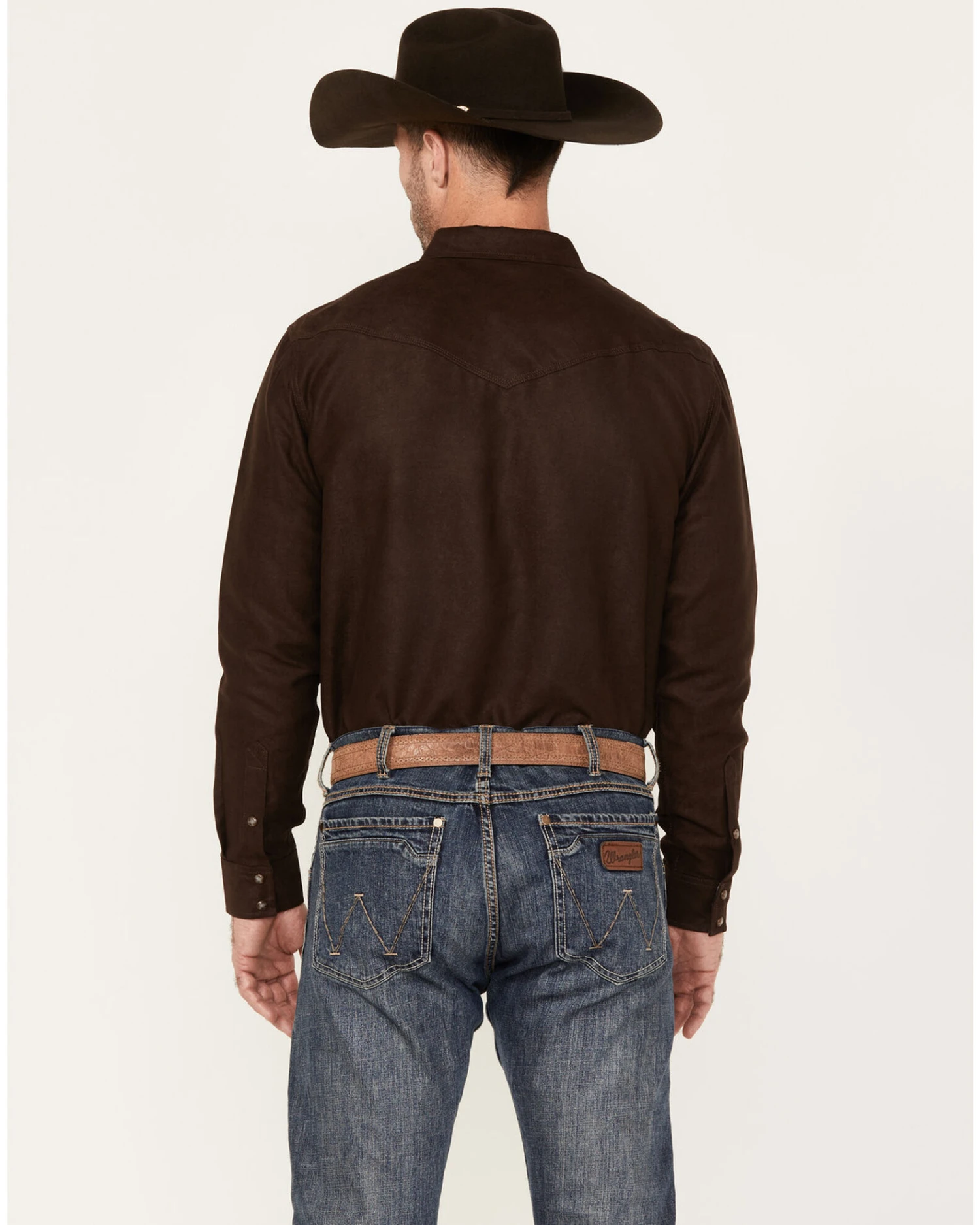 Moonshine Spirit Doe Skin Long Sleeve Snap Western Shirt 4 Moonshine Spirit Doe Skin Long Sleeve Snap Western Shirt - Image 4