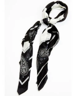 Idyllwind Women's Spotted Cow Silk Bandana