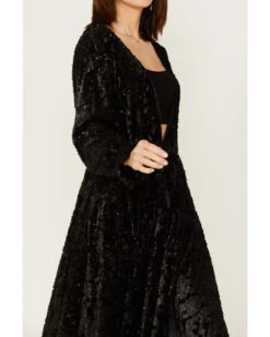 Shyanne Women's Velvet Sequin Duster -Western Cowboy Clothing Shop 2000380666 001 P3