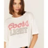 The Laundry Room Women's Coors Light Rhinestone Neon Light Graphic Tee