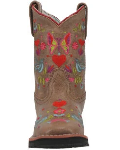 Dan Post Girls' Embroidered Western Boots - Broad Square Toe 10 Dan Post Girls' Embroidered Western Boots - Broad Square Toe -Western Cowboy Clothing Shop 2000381636 251 P4
