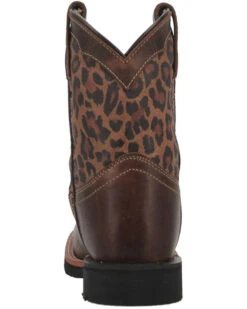 Dan Post Toddler Girls' Leopard Print Western Boots - Broad Square Toe -Western Cowboy Clothing Shop 2000381637 902 P5