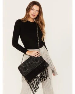 Wonderwest Women's Beaded Clutch & Crossbody Handbag