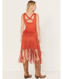 Idyllwind Women's Country Mannor Faux Suede Fringe Dress -Western Cowboy Clothing Shop 2000382979 800 P4