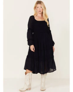 Idyllwind Women's Romantic Ruffle Dress -Western Cowboy Clothing Shop 2000382988 402 P3