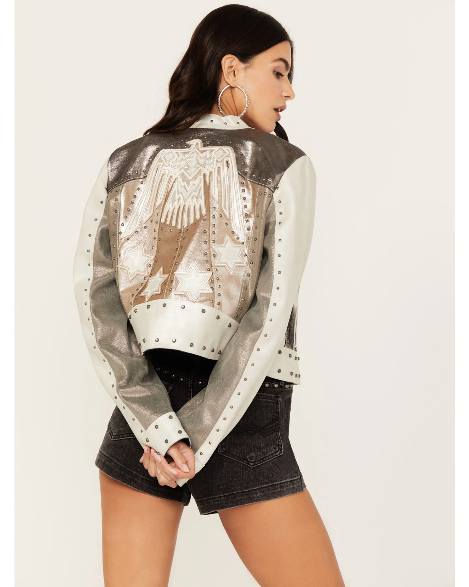 Idyllwind Women's Desert Bloom Metallic Thunderbird Jacket 1 Idyllwind Women's Desert Bloom Metallic Thunderbird Jacket