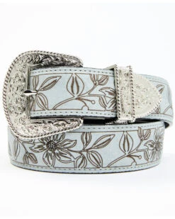 Shyanne Women's Floral Laser Print Belt