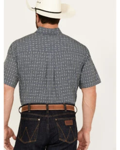 Cinch Men's ARENAFLEX Geo Print Short Sleeve Button Down Western Shirt -Western Cowboy Clothing Shop 2000383966 410 P4