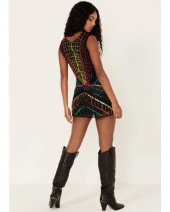 Any Old Iron Women's Multicolored Beaded Dress -Western Cowboy Clothing Shop 2000384068 001 P5