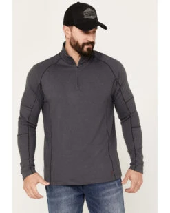 Brothers & Sons Men's Base Layer Quarter Zip Shirt