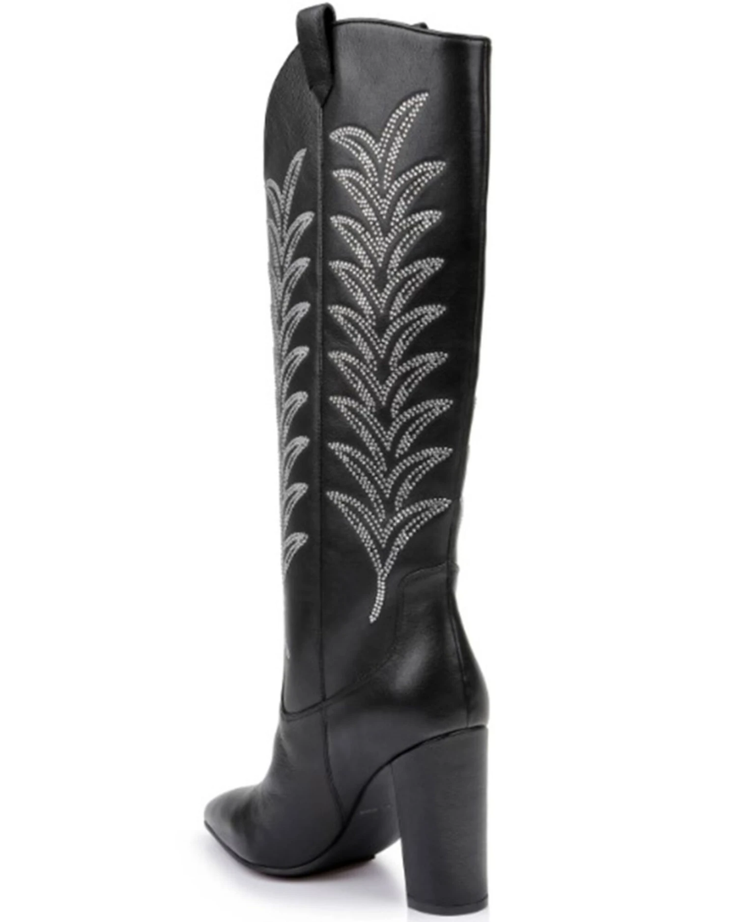Daniel X Diamond Women's The Tall T Leather Western Boots - Pointed Toe 4 Daniel X Diamond Women's The Tall T Leather Western Boots - Pointed Toe - Image 4