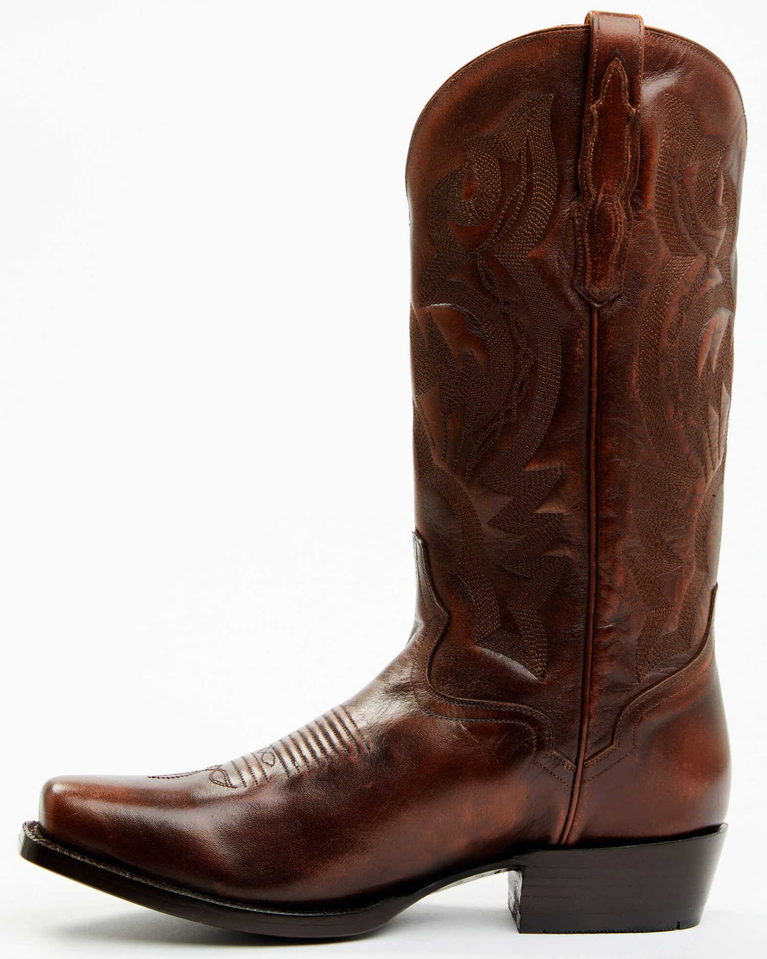 El Dorado Men's Calf Leather Western Boots - Square Toe 3 El Dorado Men's Calf Leather Western Boots - Square Toe - Image 3