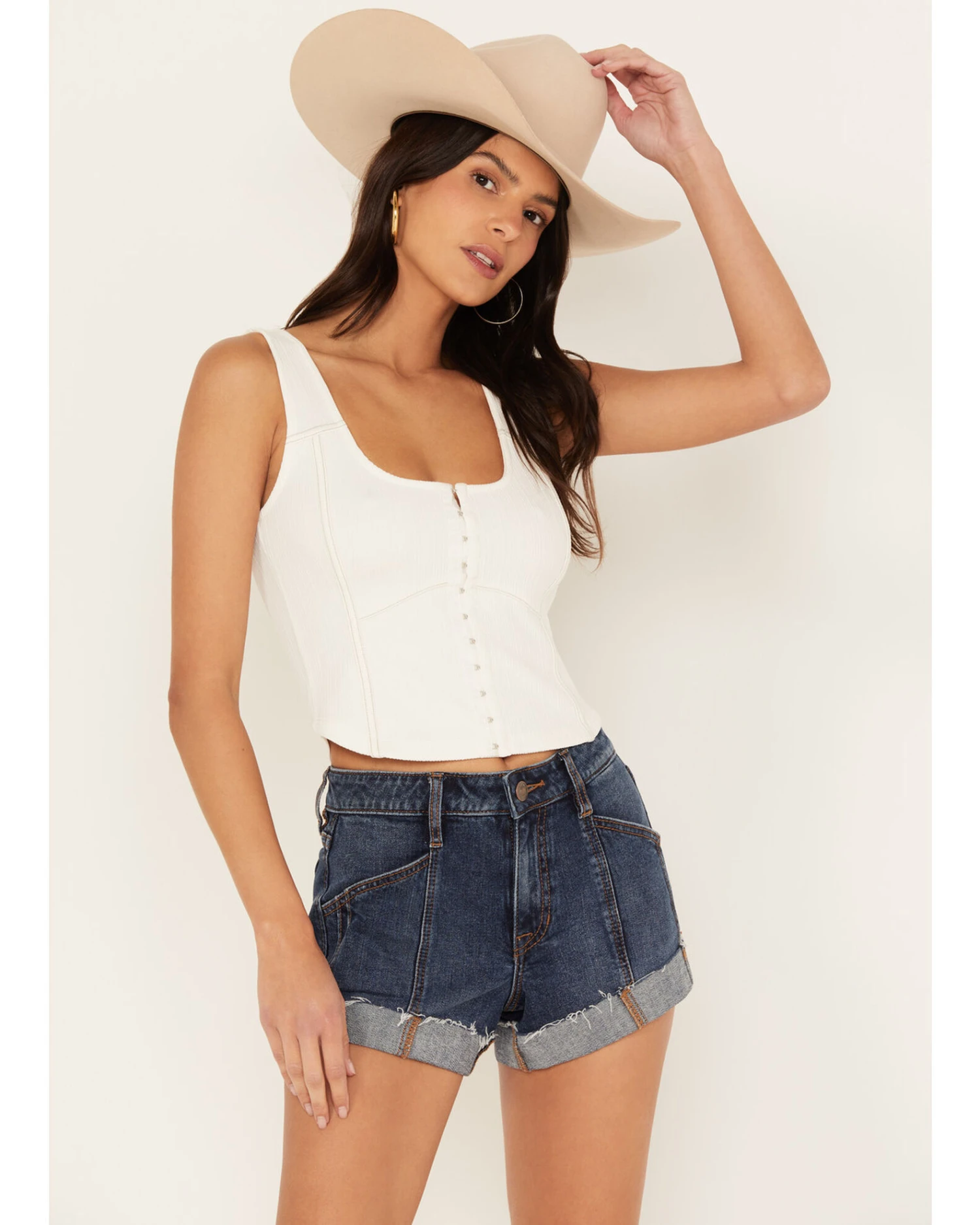 Shyanne Women's Corset Tank 2 Shyanne Women's Corset Tank - Image 2