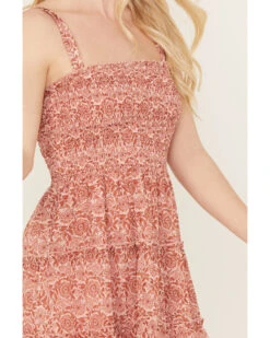 Trixxi Women's Floral Printed Dress -Western Cowboy Clothing Shop 2000388415 650 P3