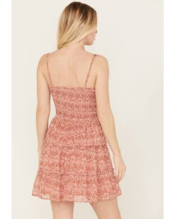 Trixxi Women's Floral Printed Dress -Western Cowboy Clothing Shop 2000388415 650 P4