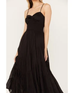 Free People Women's Sundrenched Solid Sleeveless Maxi Dress -Western Cowboy Clothing Shop 2000392164 001 P3