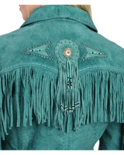Scully Fringe & Beaded Boar Suede Leather Jacket -Western Cowboy Clothing Shop 225958 64 D3