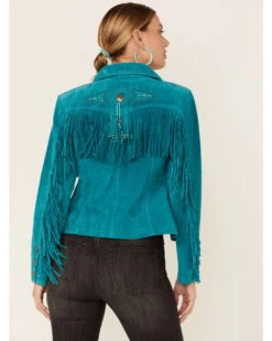 Scully Fringe & Beaded Boar Suede Leather Jacket -Western Cowboy Clothing Shop 225958 64 P3