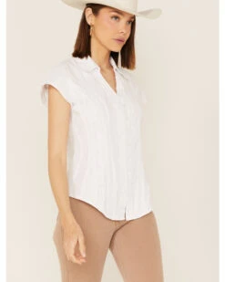 Scully Women's Cap Sleeve Cantina Shirt